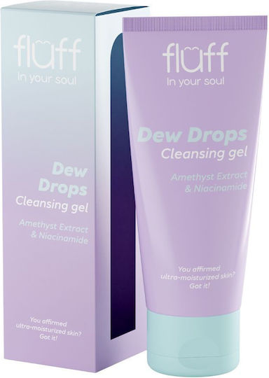 Fluff Dew Drops Gel Cleansing Face 100ml