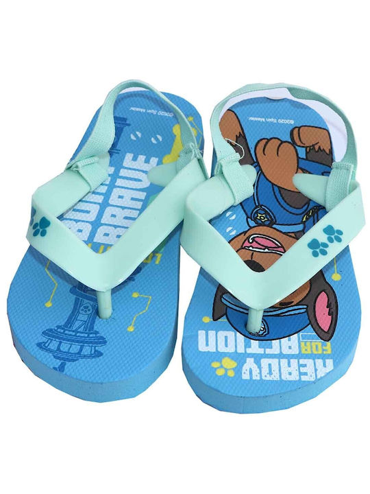 Nickelodeon Kinder Flip Flops Pfoten-Patrouille Blau