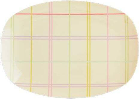 Rice Platou de Servire Oval Plastic Multicoloră 23x16buc 1buc Rice Platou de Servire Oval Plastic Multicoloră 23x16buc 1buc