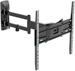 Meliconi Slimstyle Plus 400 Sdr 070-0629-SN Wall TV Mount with Arm up to 30kg Silver