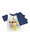 Disney Kinder Schlafanzug Sommerlich Dark Blue Mickey Mouse