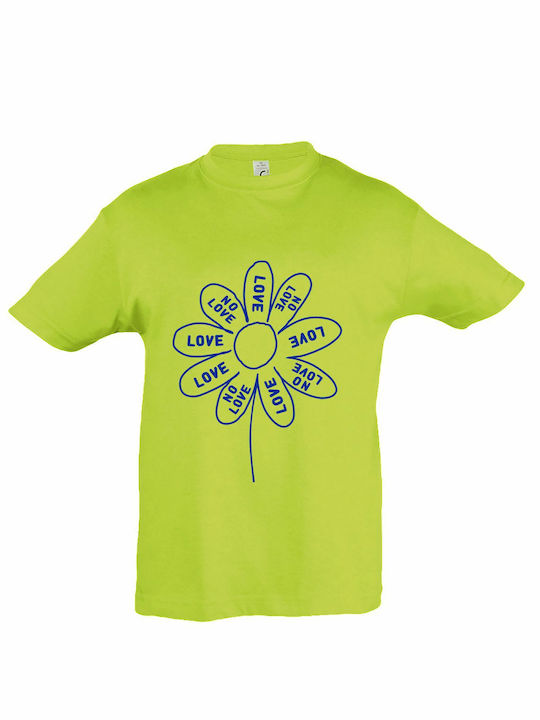 Παιδικό T-shirt Κοντομάνικο Apple Green