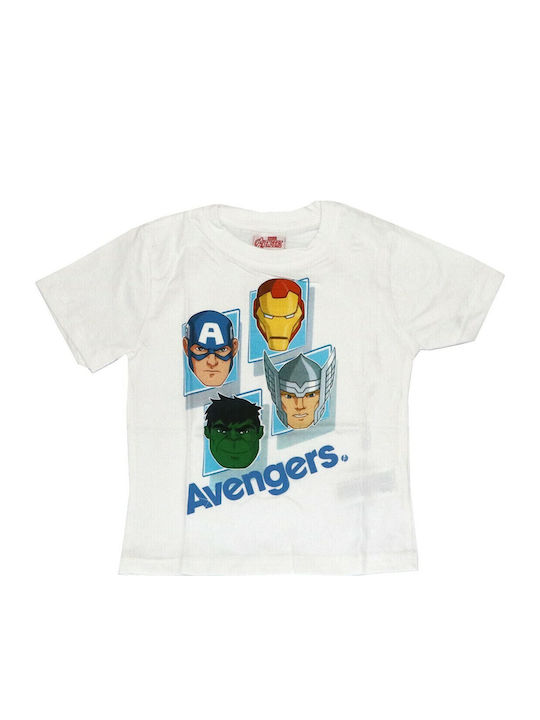 Marvel Παιδικό T-shirt Λευκό