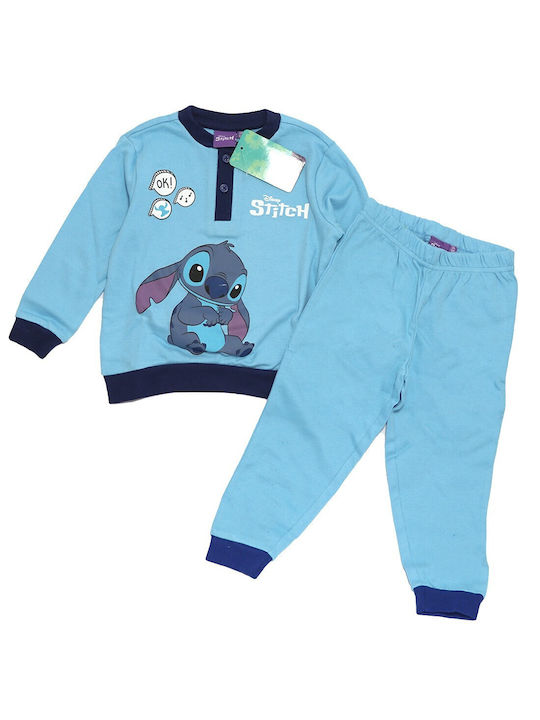 Disney Kids Pyjamas Cotton Light Blue