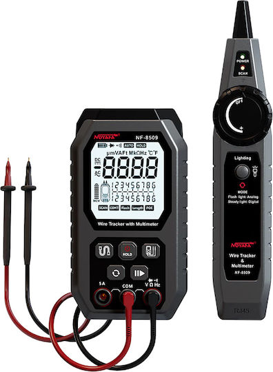 Noyafa Multimetru digital cu Buzzer cu Măsurare AC / DC / Rezistență 112329