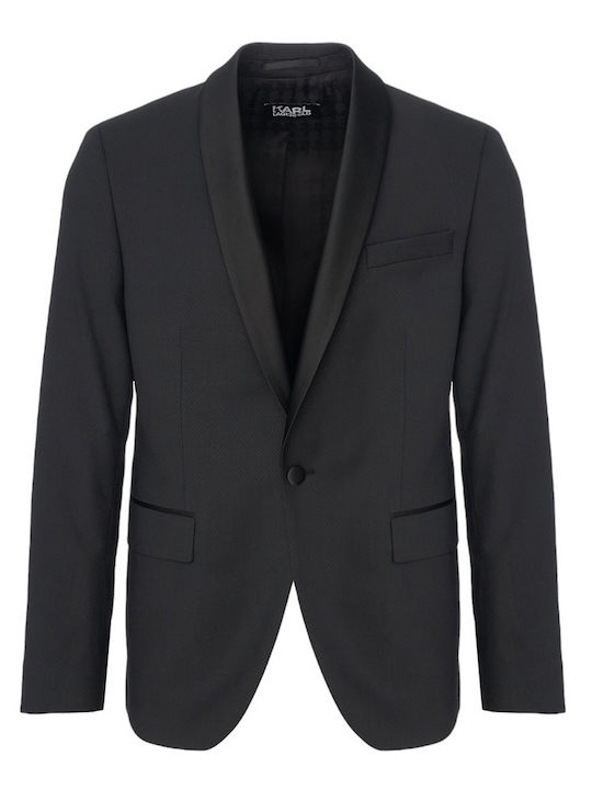 Men's Winter Suit Jacket Black
