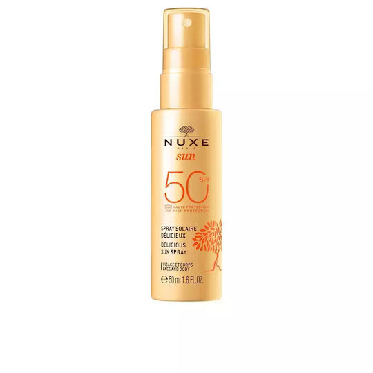 Nuxe Sun Face & Body Sunscreen SPF50 Spray 50ml