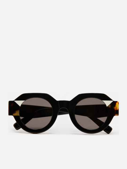 Kaleos Damen Sonnenbrille mit Schwarz Kunststof...