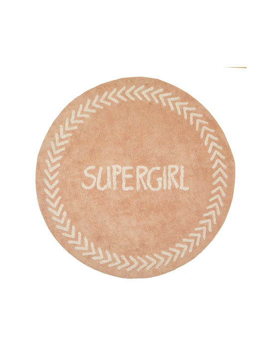 Carpet Baby Adventure Pink Supergirl 150cm