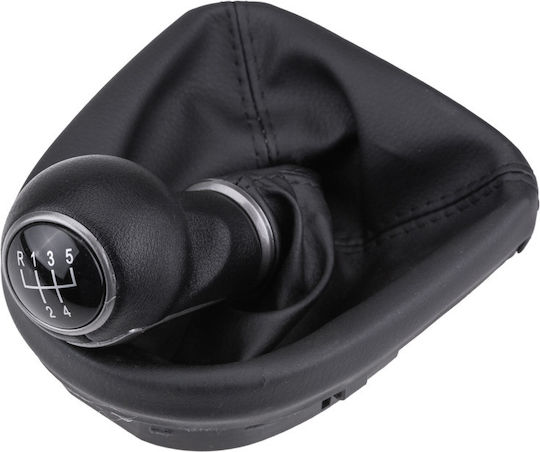 NTY Πόμολο Ταχυτήτων με Φούσκα για Seat Altea / Leon / Toledo 2004+ Μαύρο