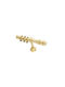 Guy Laroche Metallisch Vorhangstange Profile Einfach Φ25mm 160cm Gold