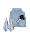 Guy Laroche Apron with Kitchen Towel Blue 5pcs