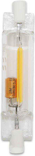 Adeleq Λάμπα LED 4.5W 78mm για Ντουί R7S Θερμό Λευκό 600lm