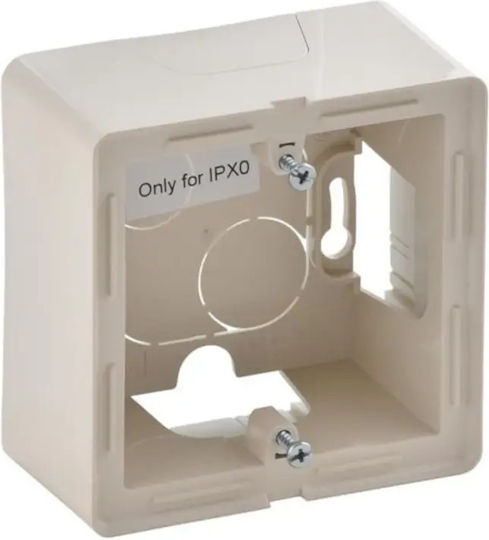 Legrand Valena Life Schalterdose 1-fach in Beige Farbe 754201