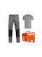 Kapriol Arbeits-T-Shirt Gray