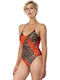 One-Piece Swimsuit Orange