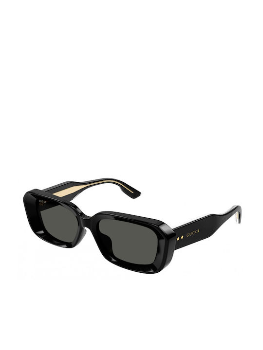 Gucci Sonnenbrillen mit Schwarz Rahmen und Schwarz Linse GG1531SK 001