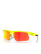 Oakley Мъжки Слънчеви Очила с Жълта Пластмасова Рамка и Червени Стъкла OO9400-13