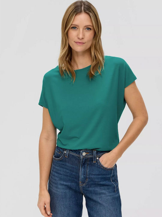 S.Oliver Women's T-shirt Petrol