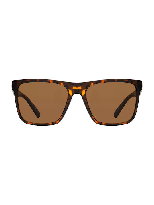 Ancona Sunglasses with Brown Tartaruga Plastic ...