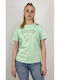 Guess Women's T-shirt Green