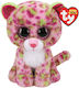 Plus Ty 24cm Leopard Pink