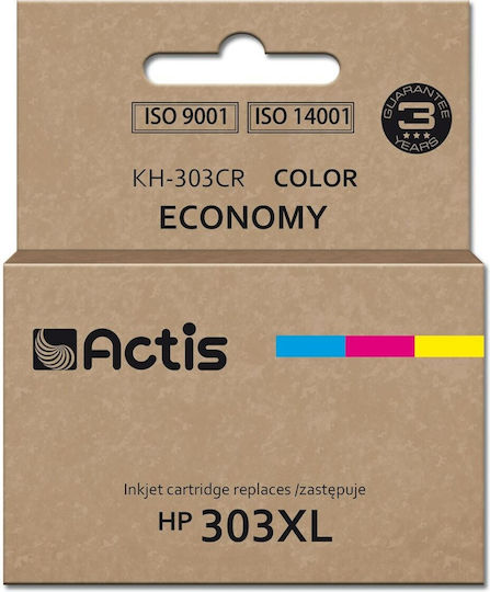 Actis Συμβατό Μελάνι Εκτυπωτή InkJet HP Κίτρινο 1τμχ