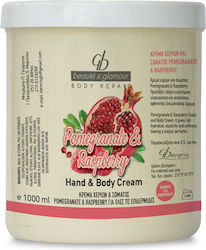 Pomegranate & Raspberry Body Cream 1000ml