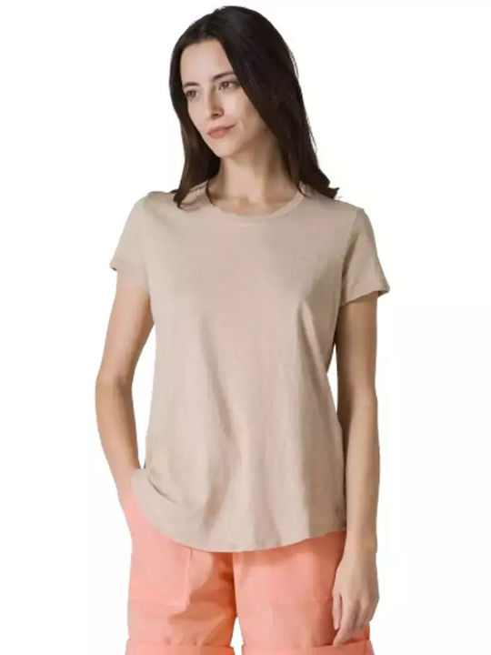 Deha Γυναικείο T-shirt Sand Beige
