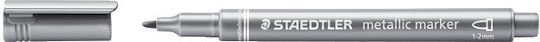 Staedtler Acrylmarker 2mm Silver