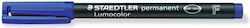 Staedtler Lumocolor Marker Permanent Albastru