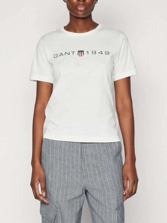 Gant Women's Blouse Cotton White