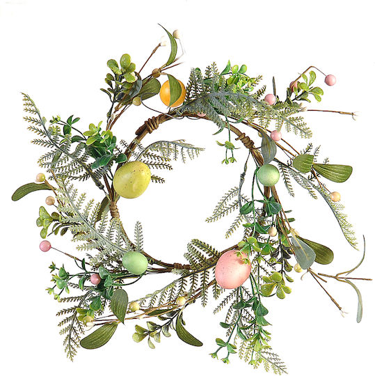 Vetur BV Easter Wreath Plastic Green 35x35cm