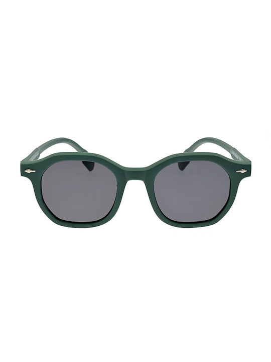 Oliver Peoples Women's Sunglasses with Green Plastic Frame and Gray Lens OV2024CT 11089C