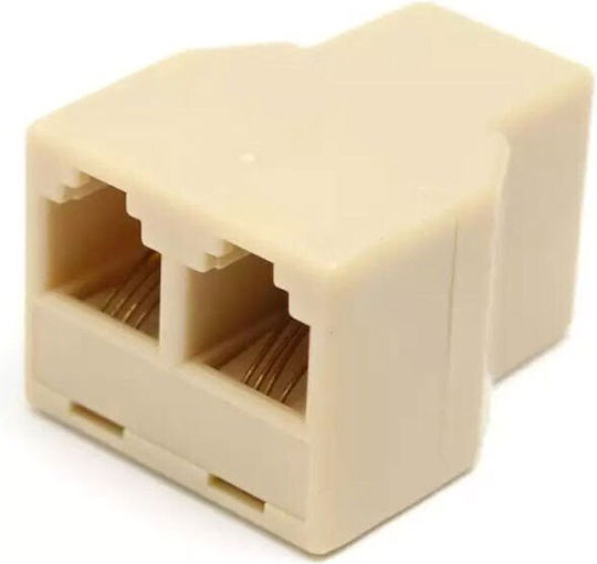 Run&teng Telefon Adapter 1 2 Buchse & Splitter Telefon & Tv Anschluss