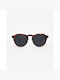 Hawkers Warwick Sunglasses with Brown Tartaruga Plastic Frame and Gray Lens W18X04