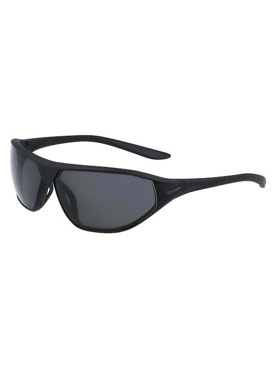 Nike Слънчеви очила с Черно Пластмасов Рамка и Черно Леща