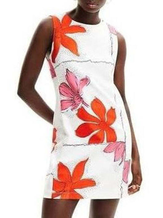 Desigual Summer Dress White