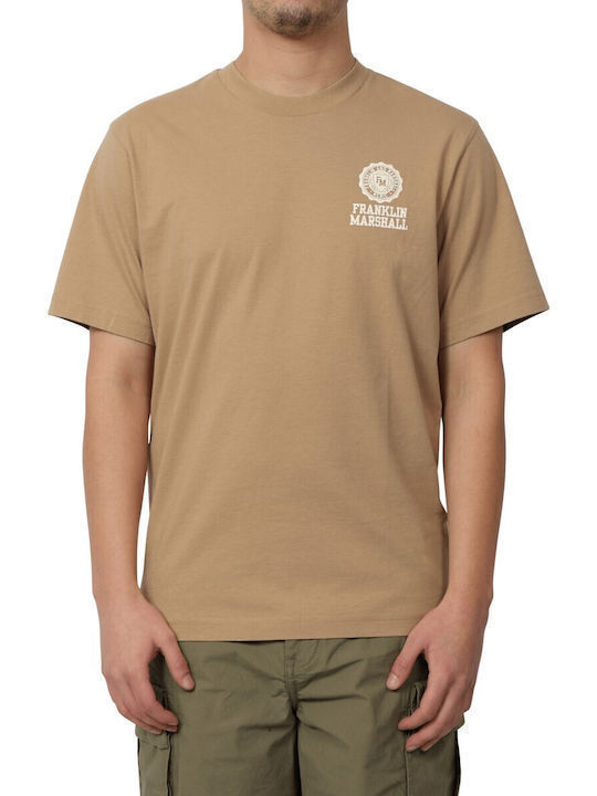 Franklin & Marshall T-shirt Μπεζ