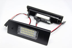 Depo Φώτα Πινακίδας Led για Alfa Romeo Brera / Spider BMW E87 Citroen DS Fiat Multipla / Marea Renault Spider 2τμχ Depo Φώτα Πινακίδας Led για Alfa Romeo Brera / Spider BMW E87 Citroen DS Fiat Multipla / Marea Renault Spider 2τμχ
