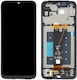 Οθόνη OLED mit Touch-Mechanismus und Rahmen für Samsung Galaxy A14 5G A146P (Schwarz)