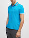 Hugo Boss Paddy Herren Kurzarmshirt Polo Turquoise