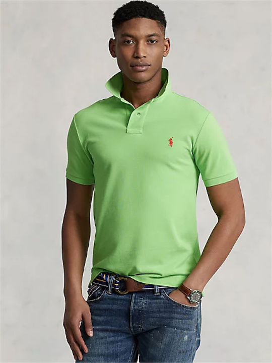 Ralph Lauren Ανδρική Μπλούζα Polo Green