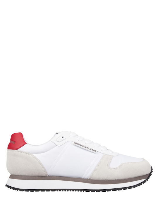 Calvin Klein Runner Bărbați Sneakers Albe