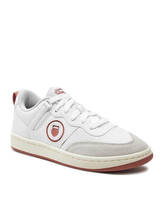 Damen Sneakers White / Light Mahogany