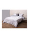 Anna Riska Set Coverlet Queen Size Cotton Satin Satin 4003 220x240cm 3pcs