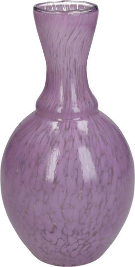 ArteLibre Декоративна ваза Стъкло Lilac 12x12x23см 1бр