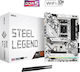 ASRock B650 Steel Legend WiFi Motherboard ATX with AMD AM5 Socket