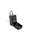 Smart Combination Key Holder with Horseshoe Metallic and Keyboard 7.2x5.2x12.2cm