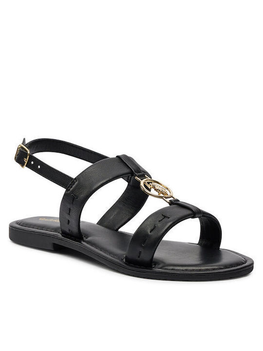 U.S. Polo Assn. Women's Sandals Black